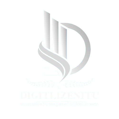 Digitlizenitu logo featuring stylized initials and a modern, digital-themed design with the tagline 'Innovative Strategies of Digital Growth'